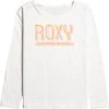 Roxy Girls' The One Long Sleeve T-Shirt For Girls' Snow White