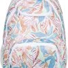 Roxy Women's Shadow Swell Printed Backpack For Women Sprucetone Les Fleurs