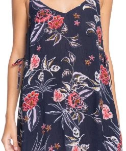 Roxy Women's Beachy Vibes Beach Dress For Women Mood Indigo/sunset Boogie
