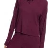 Roxy Women's Comfy Place Pullover Hoodie For Women Snow White