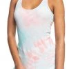 Roxy Women's Current Mood Tank Top For Women Peach Tie Dye