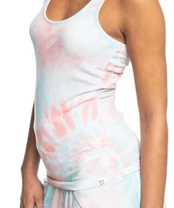 Roxy Women's Current Mood Tank Top For Women Peach Tie Dye -Cheap Roxy Shop unnamed file 846
