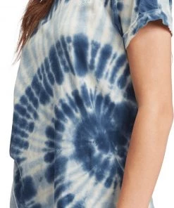 Roxy Women's Adventure Ready Short Sleeve T-Shirt For Women Mood Indigo -Cheap Roxy Shop unnamed file 862