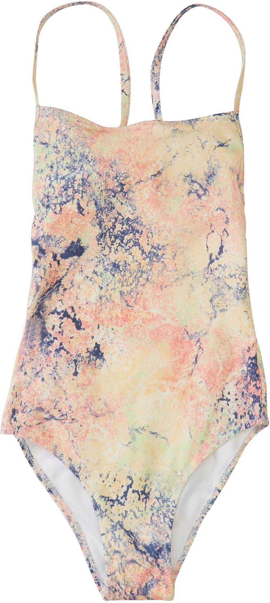 Roxy Women's Active One Piece Swimsuit For Women Bright White Cncrt Jungle 1 Roxy Women's Active One Piece Swimsuit For Women Bright White Cncrt Jungle