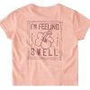 Roxy Girls' Hibiscus Swell Short Sleeve T-Shirt For Girls' Desert Flower