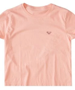 Roxy Girls' Hibiscus Swell Short Sleeve T-Shirt For Girls' Desert Flower -Cheap Roxy Shop unnamed file 893
