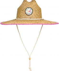 Roxy Women's Coffee Blues Straw Hat For Women Natural