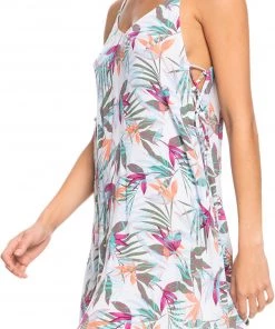 Roxy Women's Beachy Vibes Beach Dress For Women Bright White -Cheap Roxy Shop unnamed file 897
