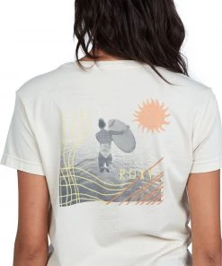 Roxy Women's Just Jump Graphic T-Shirt For Women Tapioca -Cheap Roxy Shop unnamed file 915