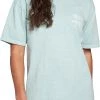 Roxy Women's Vintage Palm Short Sleeve T-Shirt For Women Canton