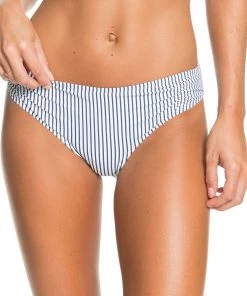 Roxy Women's Beach Classics Full Swimsuit Bottoms For Women Mood Indigo/colif Stripes