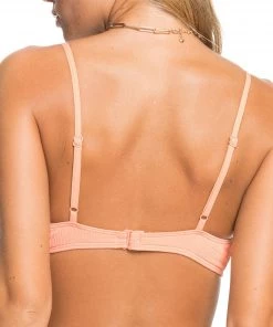 Roxy Women's Darling Wave Bralette Swimsuit Top For Women Coral Reef -Cheap Roxy Shop unnamed file 936