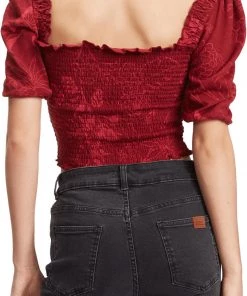 Roxy Women's Rolling Sunrises Top For Women Tibetan Red Heather -Cheap Roxy Shop unnamed file 987